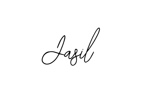 The best way (Bearetta-2O07w) to make a short signature is to pick only two or three words in your name. The name Jasil include a total of six letters. For converting this name. Jasil signature style 12 images and pictures png