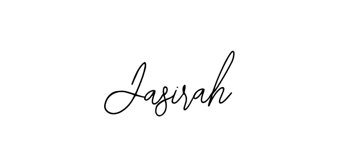 How to make Jasirah name signature. Use Bearetta-2O07w style for creating short signs online. This is the latest handwritten sign. Jasirah signature style 12 images and pictures png