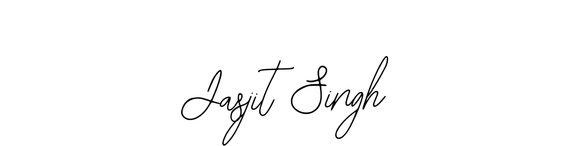 How to make Jasjit Singh name signature. Use Bearetta-2O07w style for creating short signs online. This is the latest handwritten sign. Jasjit Singh signature style 12 images and pictures png