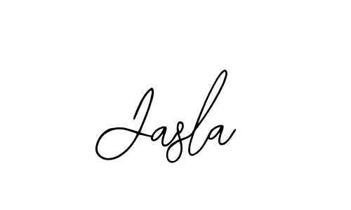 Make a beautiful signature design for name Jasla. With this signature (Bearetta-2O07w) style, you can create a handwritten signature for free. Jasla signature style 12 images and pictures png