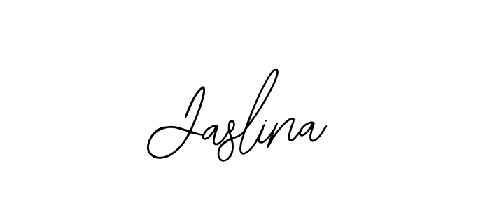 Make a beautiful signature design for name Jaslina. With this signature (Bearetta-2O07w) style, you can create a handwritten signature for free. Jaslina signature style 12 images and pictures png