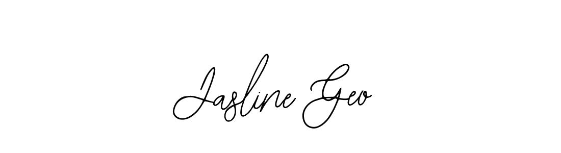 Bearetta-2O07w is a professional signature style that is perfect for those who want to add a touch of class to their signature. It is also a great choice for those who want to make their signature more unique. Get Jasline Geo name to fancy signature for free. Jasline Geo signature style 12 images and pictures png