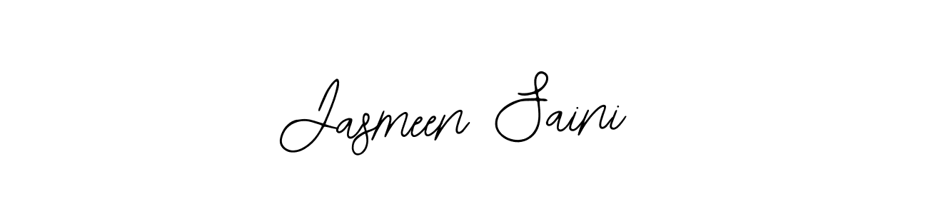 Create a beautiful signature design for name Jasmeen Saini. With this signature (Bearetta-2O07w) fonts, you can make a handwritten signature for free. Jasmeen Saini signature style 12 images and pictures png