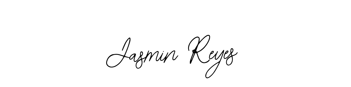 Use a signature maker to create a handwritten signature online. With this signature software, you can design (Bearetta-2O07w) your own signature for name Jasmin Reyes. Jasmin Reyes signature style 12 images and pictures png