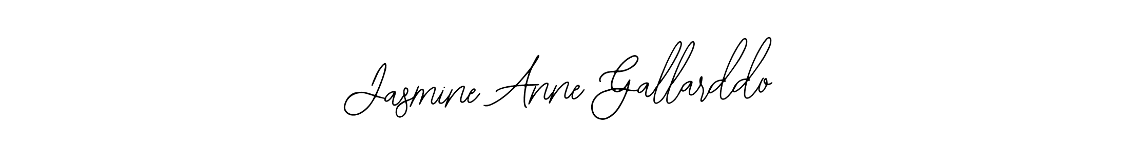 Design your own signature with our free online signature maker. With this signature software, you can create a handwritten (Bearetta-2O07w) signature for name Jasmine Anne Gallarddo. Jasmine Anne Gallarddo signature style 12 images and pictures png