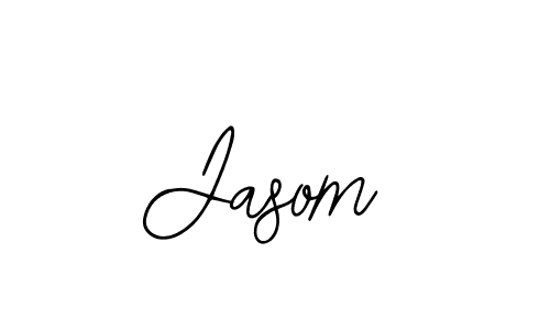 if you are searching for the best signature style for your name Jasom. so please give up your signature search. here we have designed multiple signature styles  using Bearetta-2O07w. Jasom signature style 12 images and pictures png