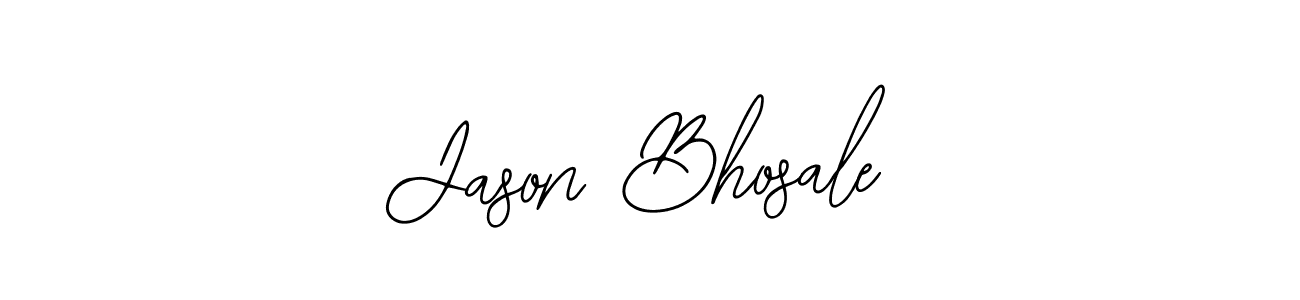 Make a beautiful signature design for name Jason Bhosale. With this signature (Bearetta-2O07w) style, you can create a handwritten signature for free. Jason Bhosale signature style 12 images and pictures png