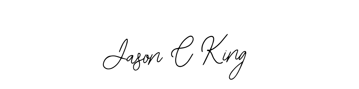 Make a beautiful signature design for name Jason C King. With this signature (Bearetta-2O07w) style, you can create a handwritten signature for free. Jason C King signature style 12 images and pictures png