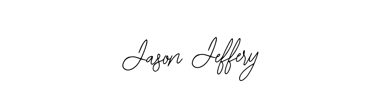 Use a signature maker to create a handwritten signature online. With this signature software, you can design (Bearetta-2O07w) your own signature for name Jason Jeffery. Jason Jeffery signature style 12 images and pictures png