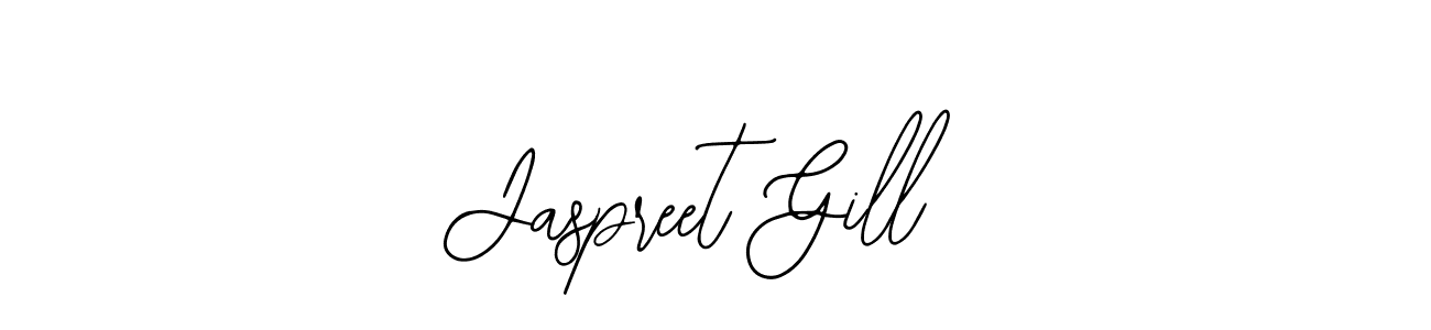 Make a beautiful signature design for name Jaspreet Gill. With this signature (Bearetta-2O07w) style, you can create a handwritten signature for free. Jaspreet Gill signature style 12 images and pictures png