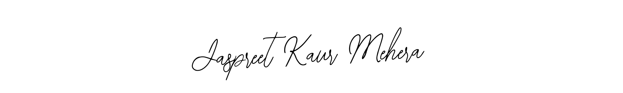 Create a beautiful signature design for name Jaspreet Kaur Mehera. With this signature (Bearetta-2O07w) fonts, you can make a handwritten signature for free. Jaspreet Kaur Mehera signature style 12 images and pictures png