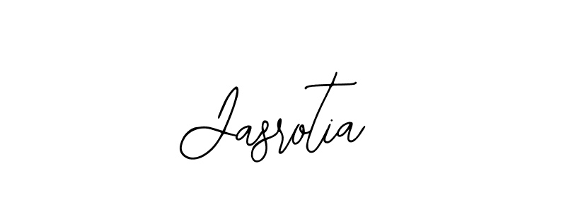 How to make Jasrotia signature? Bearetta-2O07w is a professional autograph style. Create handwritten signature for Jasrotia name. Jasrotia signature style 12 images and pictures png