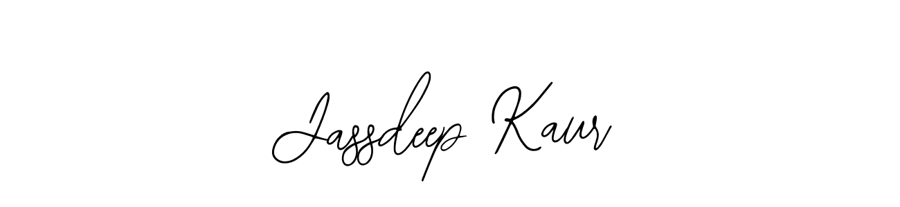 How to make Jassdeep Kaur name signature. Use Bearetta-2O07w style for creating short signs online. This is the latest handwritten sign. Jassdeep Kaur signature style 12 images and pictures png