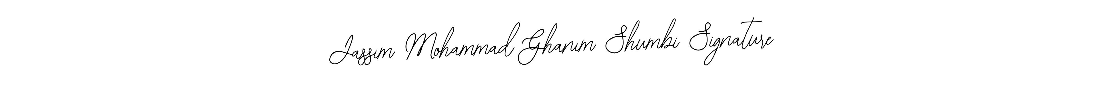 How to make Jassim Mohammad Ghanim Shumbi Signature name signature. Use Bearetta-2O07w style for creating short signs online. This is the latest handwritten sign. Jassim Mohammad Ghanim Shumbi Signature signature style 12 images and pictures png