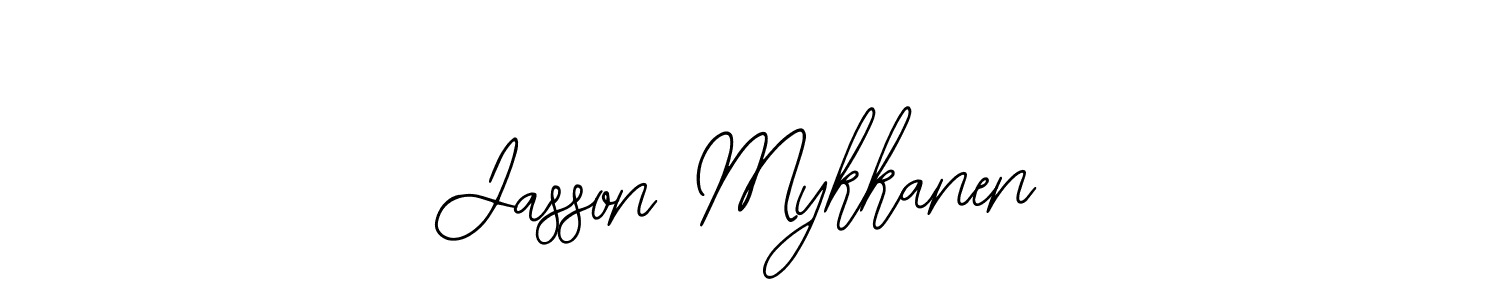 if you are searching for the best signature style for your name Jasson Mykkanen. so please give up your signature search. here we have designed multiple signature styles  using Bearetta-2O07w. Jasson Mykkanen signature style 12 images and pictures png