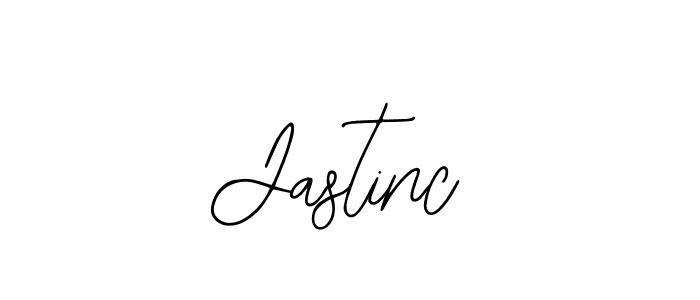 You should practise on your own different ways (Bearetta-2O07w) to write your name (Jastinc) in signature. don't let someone else do it for you. Jastinc signature style 12 images and pictures png