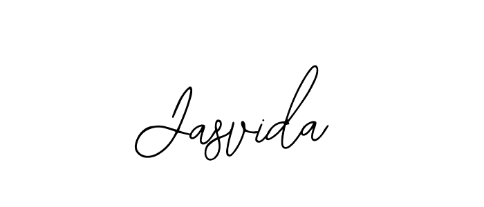 Similarly Bearetta-2O07w is the best handwritten signature design. Signature creator online .You can use it as an online autograph creator for name Jasvida. Jasvida signature style 12 images and pictures png