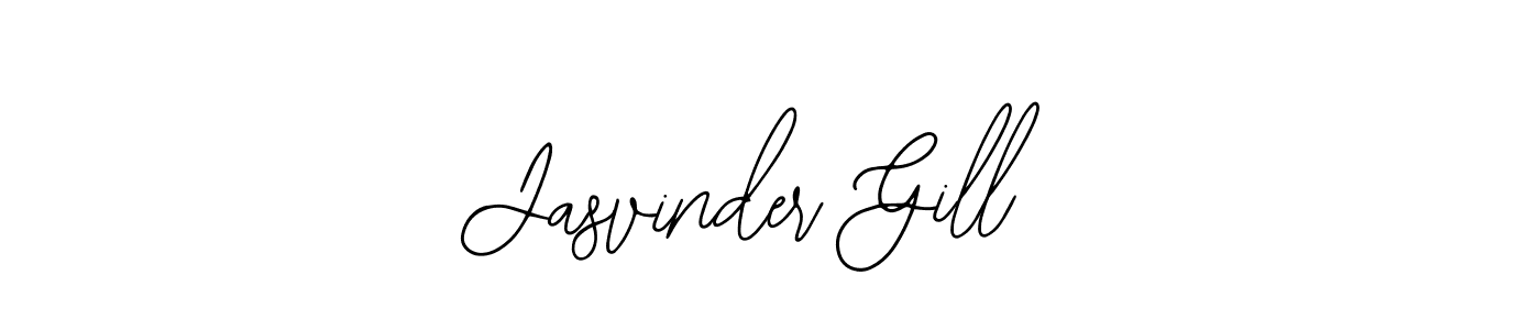 Jasvinder Gill stylish signature style. Best Handwritten Sign (Bearetta-2O07w) for my name. Handwritten Signature Collection Ideas for my name Jasvinder Gill. Jasvinder Gill signature style 12 images and pictures png