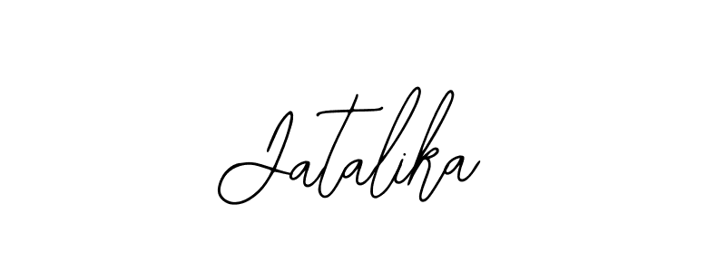 Make a beautiful signature design for name Jatalika. With this signature (Bearetta-2O07w) style, you can create a handwritten signature for free. Jatalika signature style 12 images and pictures png