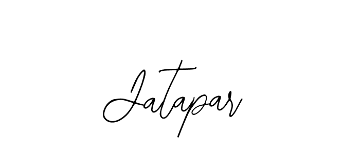 How to Draw Jatapar signature style? Bearetta-2O07w is a latest design signature styles for name Jatapar. Jatapar signature style 12 images and pictures png