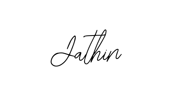 Also we have Jathin name is the best signature style. Create professional handwritten signature collection using Bearetta-2O07w autograph style. Jathin signature style 12 images and pictures png