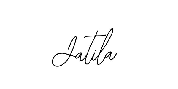 How to make Jatila signature? Bearetta-2O07w is a professional autograph style. Create handwritten signature for Jatila name. Jatila signature style 12 images and pictures png