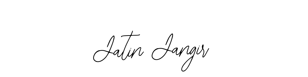 Bearetta-2O07w is a professional signature style that is perfect for those who want to add a touch of class to their signature. It is also a great choice for those who want to make their signature more unique. Get Jatin Jangir name to fancy signature for free. Jatin Jangir signature style 12 images and pictures png