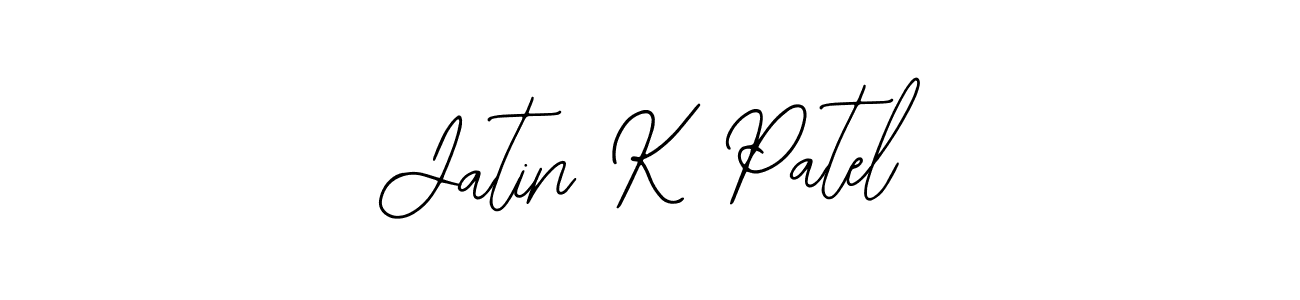 Also we have Jatin K Patel name is the best signature style. Create professional handwritten signature collection using Bearetta-2O07w autograph style. Jatin K Patel signature style 12 images and pictures png