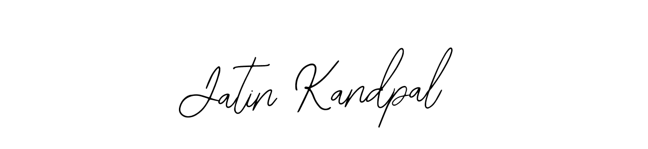 How to make Jatin Kandpal signature? Bearetta-2O07w is a professional autograph style. Create handwritten signature for Jatin Kandpal name. Jatin Kandpal signature style 12 images and pictures png