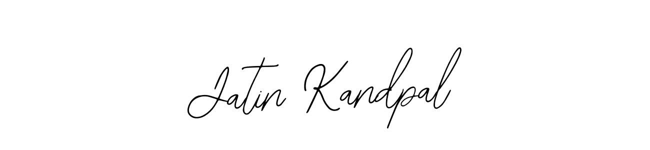 Similarly Bearetta-2O07w is the best handwritten signature design. Signature creator online .You can use it as an online autograph creator for name Jatin Kandpal. Jatin Kandpal signature style 12 images and pictures png