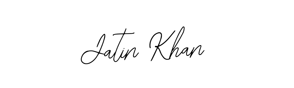 Create a beautiful signature design for name Jatin Khan. With this signature (Bearetta-2O07w) fonts, you can make a handwritten signature for free. Jatin Khan signature style 12 images and pictures png