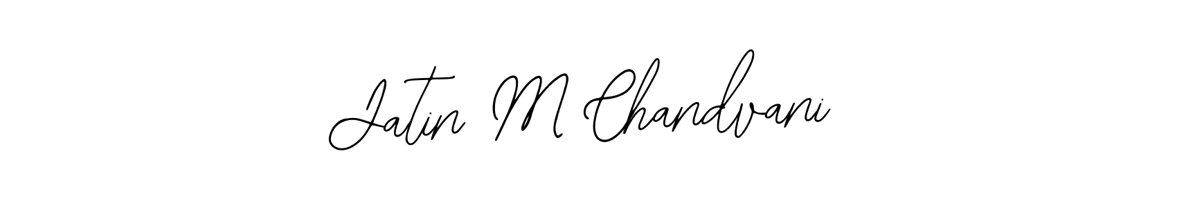 Design your own signature with our free online signature maker. With this signature software, you can create a handwritten (Bearetta-2O07w) signature for name Jatin M Chandvani. Jatin M Chandvani signature style 12 images and pictures png