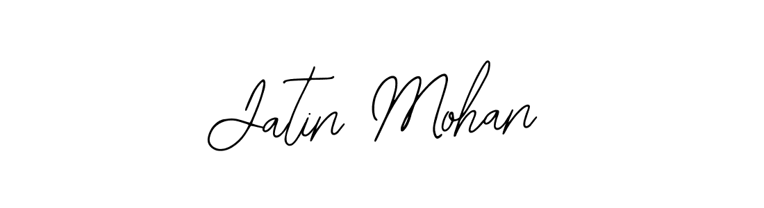 How to make Jatin Mohan name signature. Use Bearetta-2O07w style for creating short signs online. This is the latest handwritten sign. Jatin Mohan signature style 12 images and pictures png