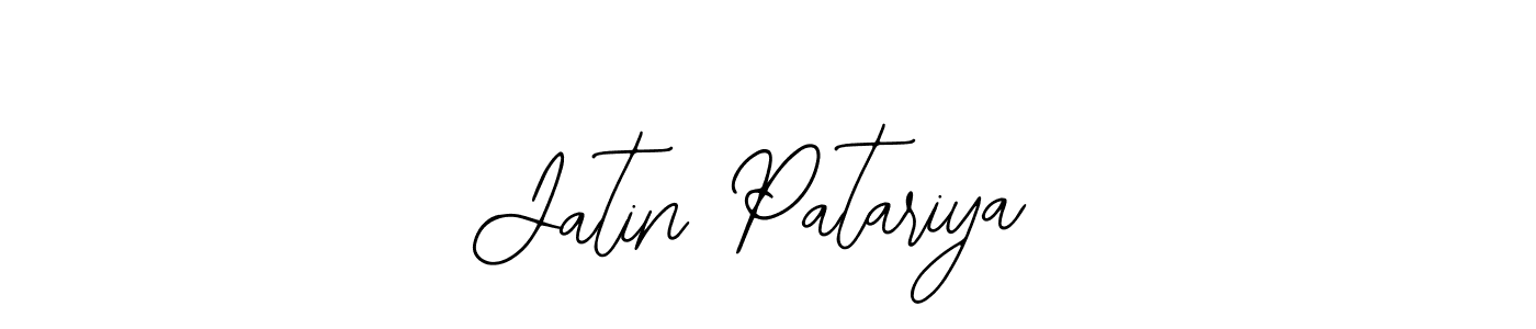 Also You can easily find your signature by using the search form. We will create Jatin Patariya name handwritten signature images for you free of cost using Bearetta-2O07w sign style. Jatin Patariya signature style 12 images and pictures png