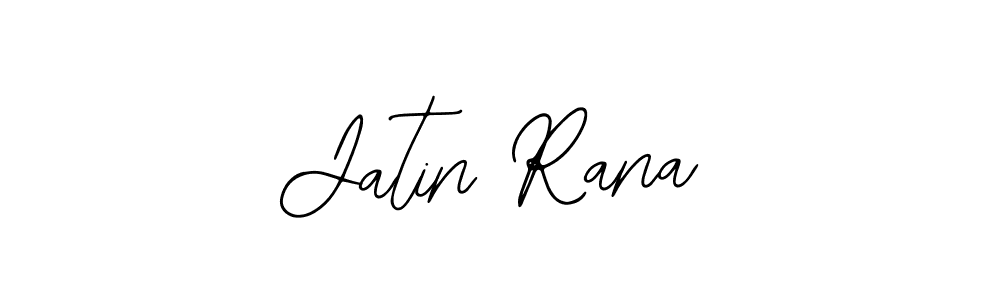 The best way (Bearetta-2O07w) to make a short signature is to pick only two or three words in your name. The name Jatin Rana include a total of six letters. For converting this name. Jatin Rana signature style 12 images and pictures png
