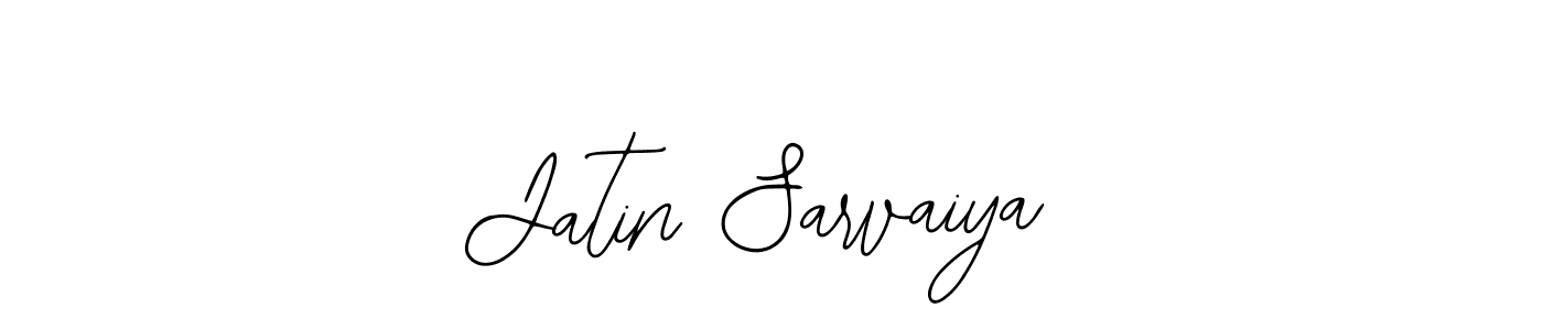 Make a beautiful signature design for name Jatin Sarvaiya. With this signature (Bearetta-2O07w) style, you can create a handwritten signature for free. Jatin Sarvaiya signature style 12 images and pictures png