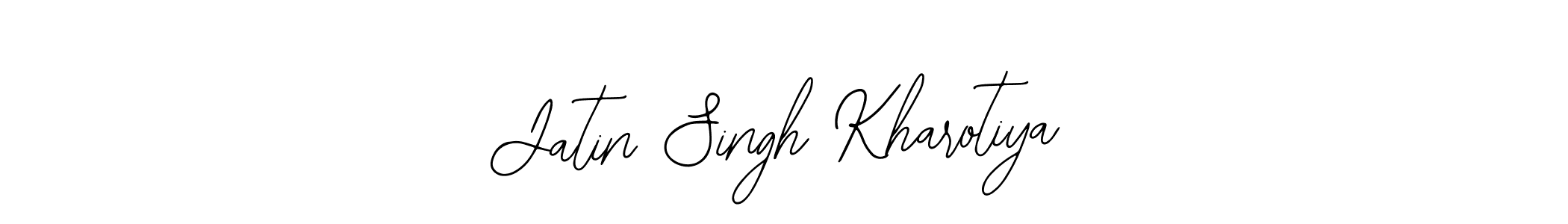 Make a beautiful signature design for name Jatin Singh Kharotiya. Use this online signature maker to create a handwritten signature for free. Jatin Singh Kharotiya signature style 12 images and pictures png