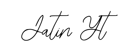 Practice writing Jatin Yt with the flow of Bearetta-2O07w lettering. A fantastic source of inspiration for developing your personal signature style. Jatin Yt signature style 12 images and pictures png