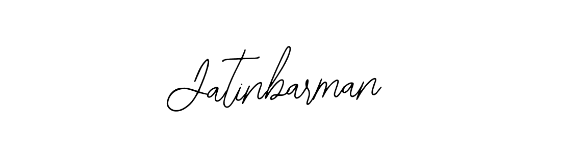 You should practise on your own different ways (Bearetta-2O07w) to write your name (Jatinbarman) in signature. don't let someone else do it for you. Jatinbarman signature style 12 images and pictures png