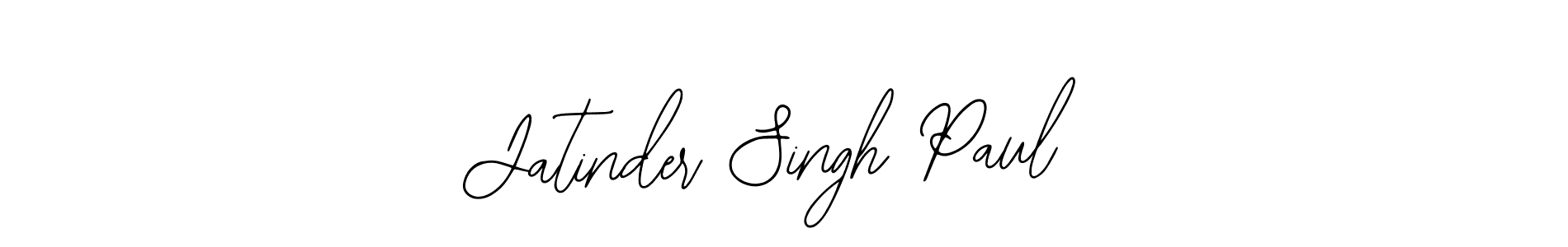 Make a beautiful signature design for name Jatinder Singh Paul. With this signature (Bearetta-2O07w) style, you can create a handwritten signature for free. Jatinder Singh Paul signature style 12 images and pictures png