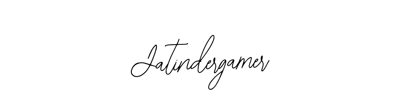 Also we have Jatindergamer name is the best signature style. Create professional handwritten signature collection using Bearetta-2O07w autograph style. Jatindergamer signature style 12 images and pictures png