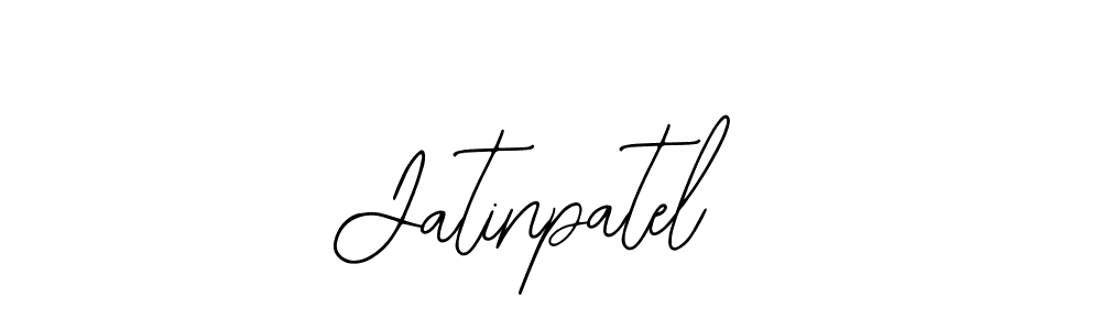 Use a signature maker to create a handwritten signature online. With this signature software, you can design (Bearetta-2O07w) your own signature for name Jatinpatel. Jatinpatel signature style 12 images and pictures png