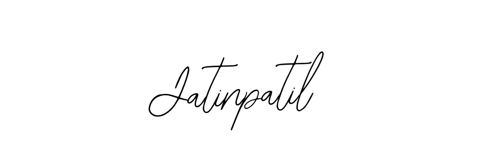 You should practise on your own different ways (Bearetta-2O07w) to write your name (Jatinpatil) in signature. don't let someone else do it for you. Jatinpatil signature style 12 images and pictures png