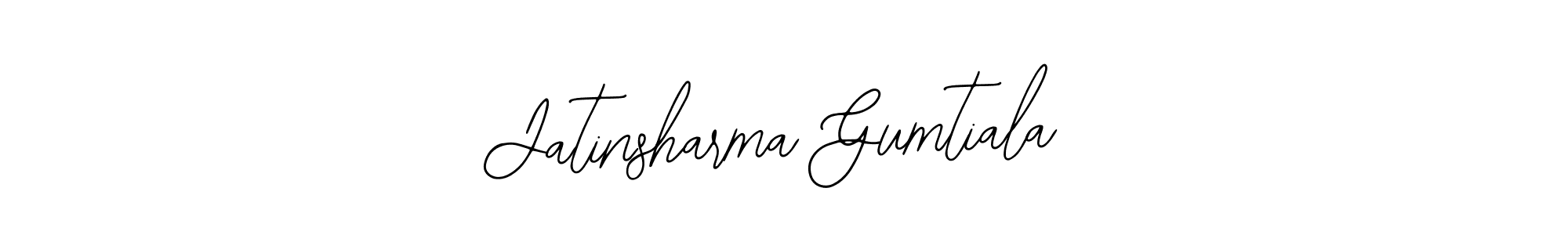 if you are searching for the best signature style for your name Jatinsharma Gumtiala. so please give up your signature search. here we have designed multiple signature styles  using Bearetta-2O07w. Jatinsharma Gumtiala signature style 12 images and pictures png