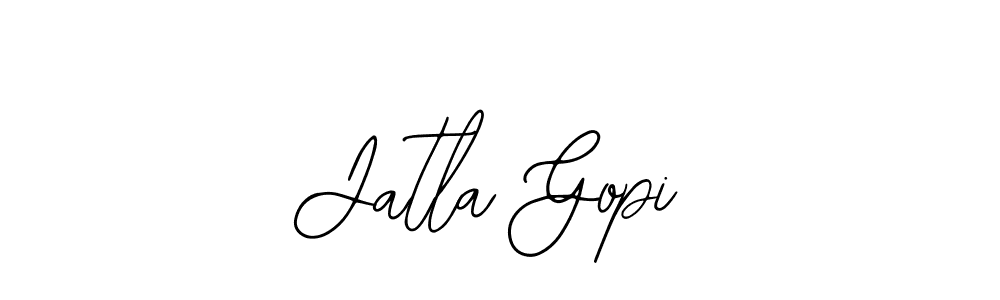 You can use this online signature creator to create a handwritten signature for the name Jatla Gopi. This is the best online autograph maker. Jatla Gopi signature style 12 images and pictures png