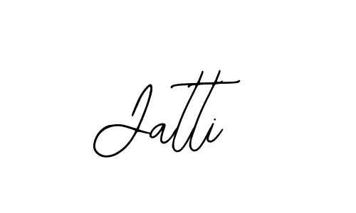 Similarly Bearetta-2O07w is the best handwritten signature design. Signature creator online .You can use it as an online autograph creator for name Jatti. Jatti signature style 12 images and pictures png