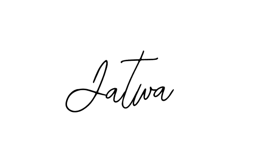 How to make Jatwa name signature. Use Bearetta-2O07w style for creating short signs online. This is the latest handwritten sign. Jatwa signature style 12 images and pictures png