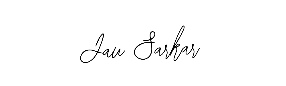 The best way (Bearetta-2O07w) to make a short signature is to pick only two or three words in your name. The name Jau Sarkar include a total of six letters. For converting this name. Jau Sarkar signature style 12 images and pictures png