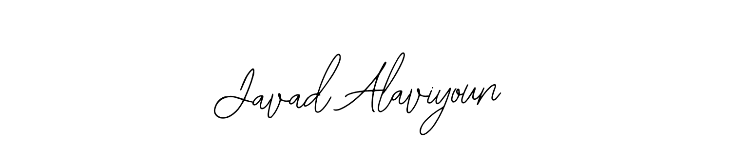 The best way (Bearetta-2O07w) to make a short signature is to pick only two or three words in your name. The name Javad Alaviyoun include a total of six letters. For converting this name. Javad Alaviyoun signature style 12 images and pictures png