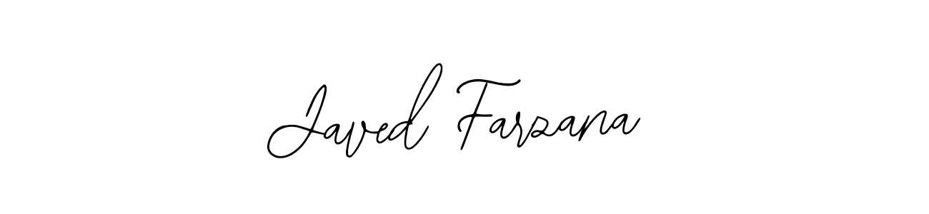 Make a beautiful signature design for name Javed Farzana. With this signature (Bearetta-2O07w) style, you can create a handwritten signature for free. Javed Farzana signature style 12 images and pictures png